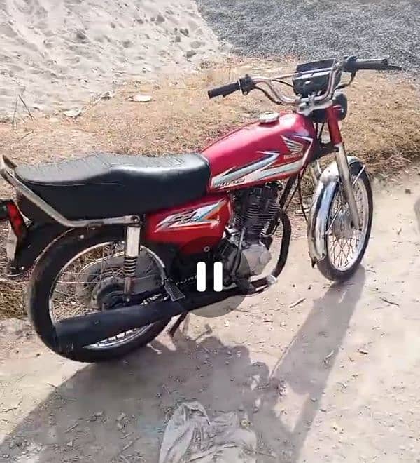 Honda 125 original Bike Urgent Sale Location abbottabad Murree road 2