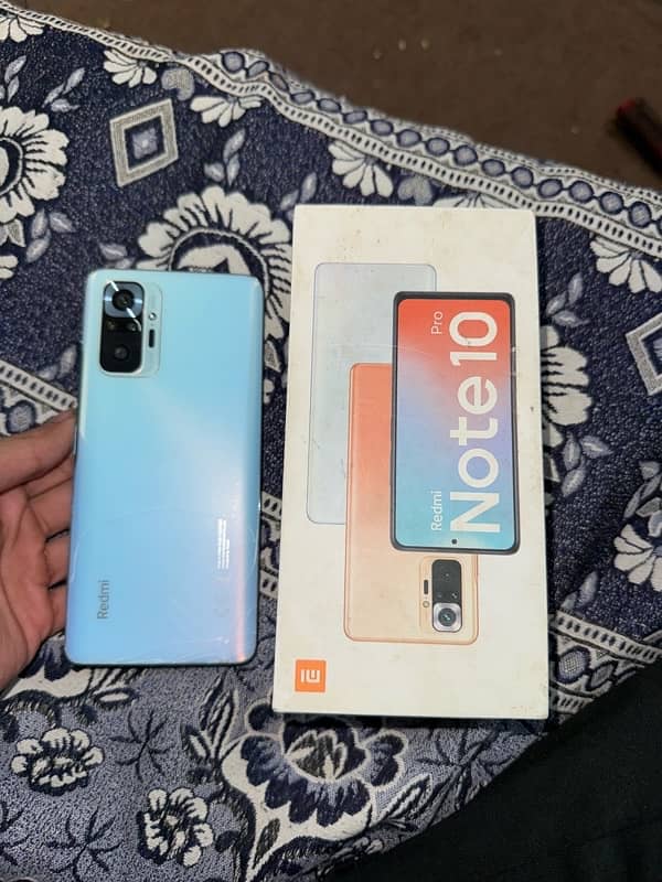 Redmi note 10 pro Glacier blue 0