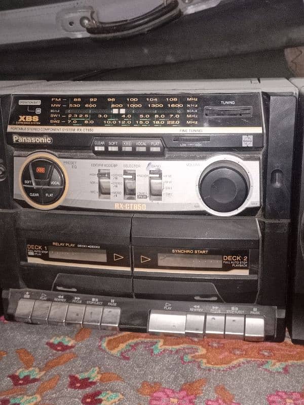 Panasonic cassette player 2