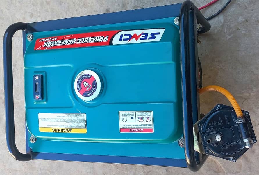 SENCI Generator, 3KVA, Slightly Used In Home, Purchased from Dubai 1