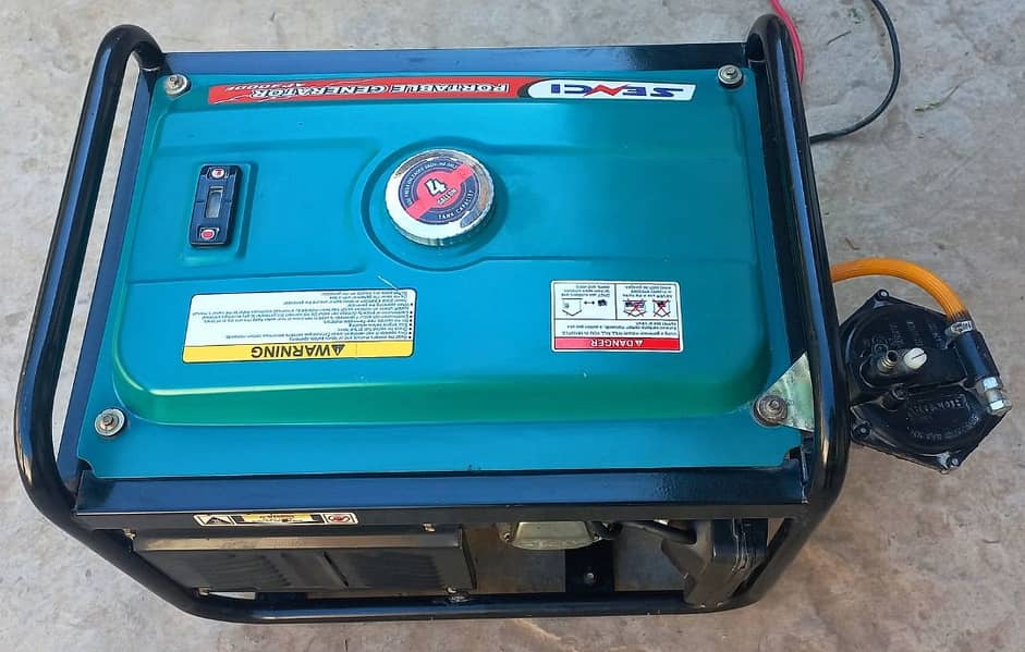 SENCI Generator, 3KVA, Slightly Used In Home, Purchased from Dubai 2