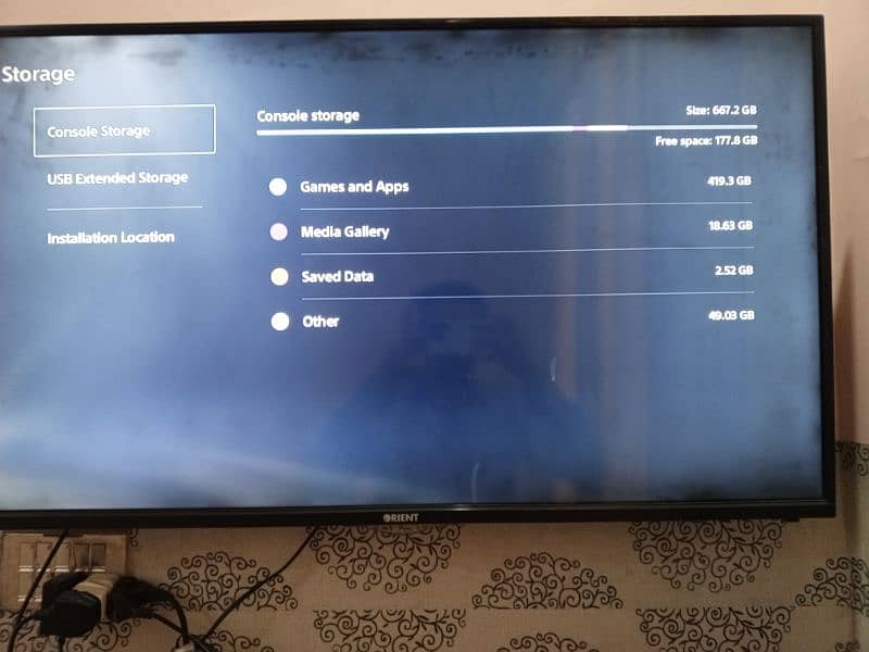 ps5 fat 1TB Disk Edition 1