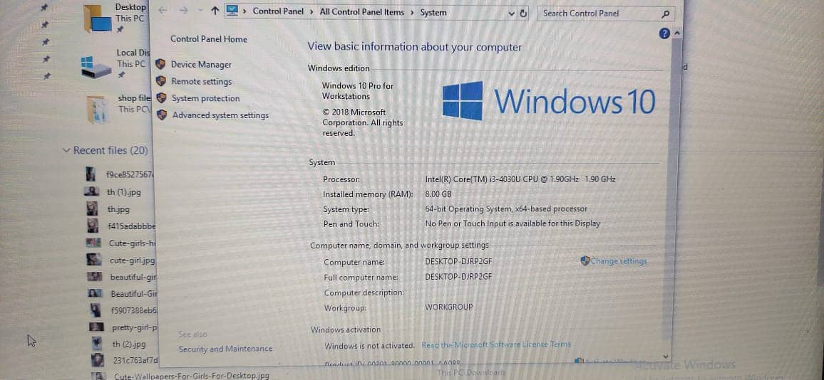 Core I3 4th Generation Lenovo 2