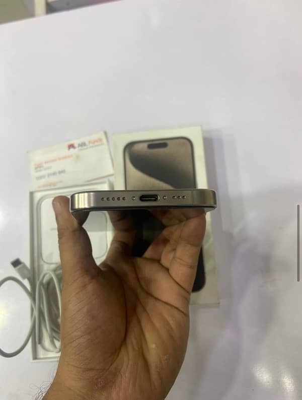 iPhone 15 Pro Few Days Used Brand New PTA Approved 5