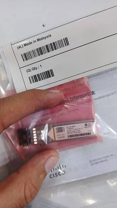 Cisco SFPS 1G/10G/40G &100G single mode multimode and