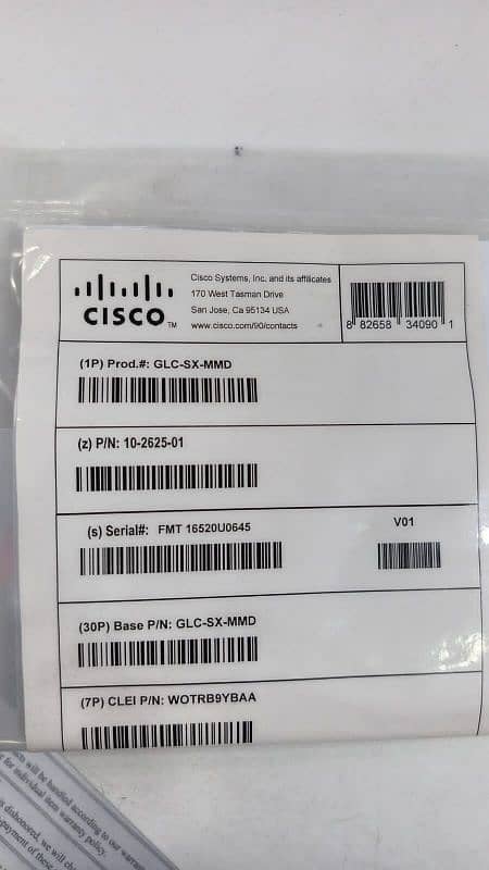 Cisco SFPS 10G/1G 4