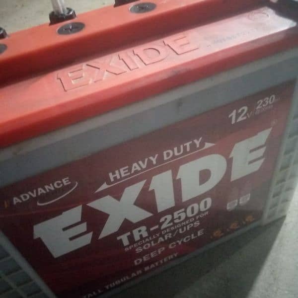 Exide tubular 2500 juri 0