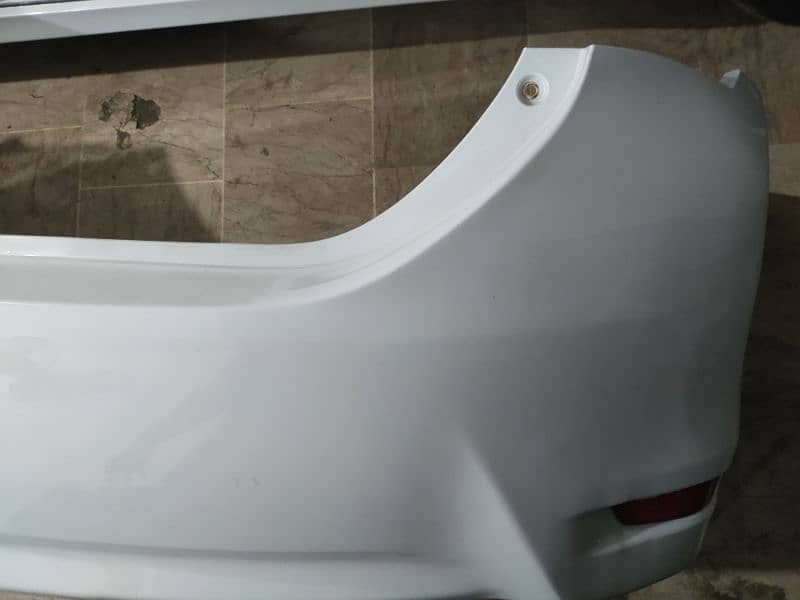 Toyota Corolla Altis 2019 model Bumpers super white 1