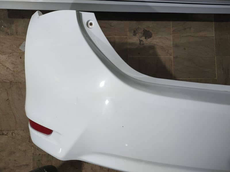 Toyota Corolla Altis 2019 model Bumpers super white 2