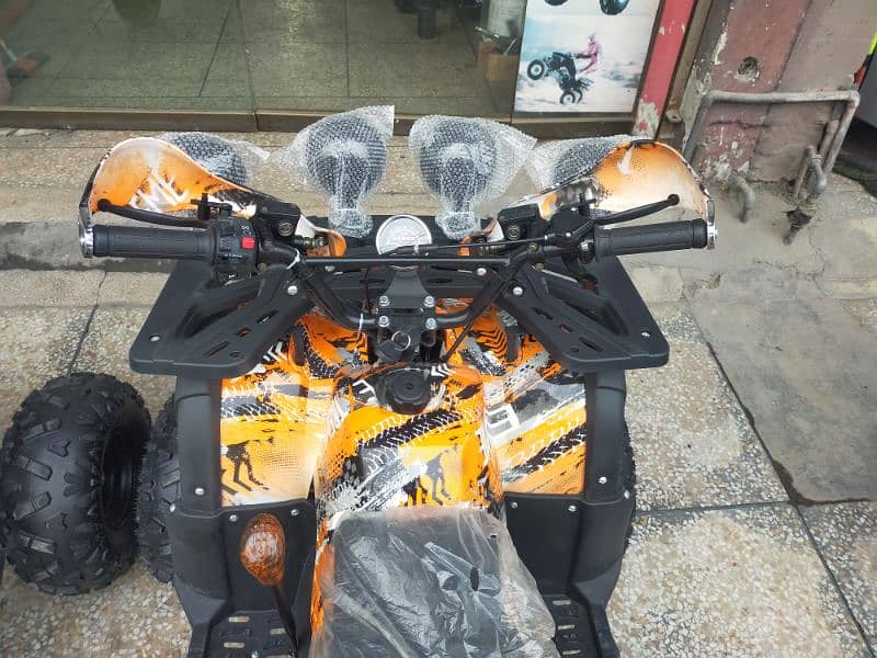 Double Disk Breaks 125cc Hunter Jeep Atv Quad Bike Delivery In All Pak 6