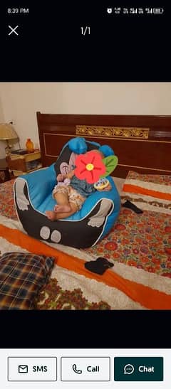 junor param and bean bag very good condition