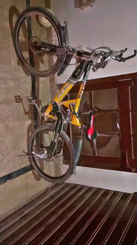 Mtb Bicycle || Full king size genuine gears || yellow&black mix color. 3