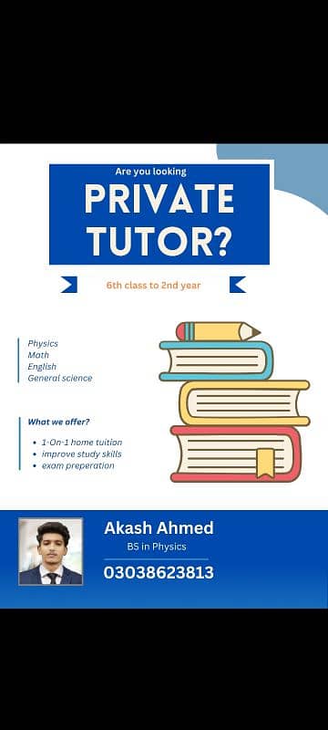 Are you in need of private teacher for your child? 0