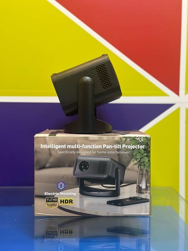 Ultra HD Mini Projector Wireless Connectivity Netflix youtube prime. 4