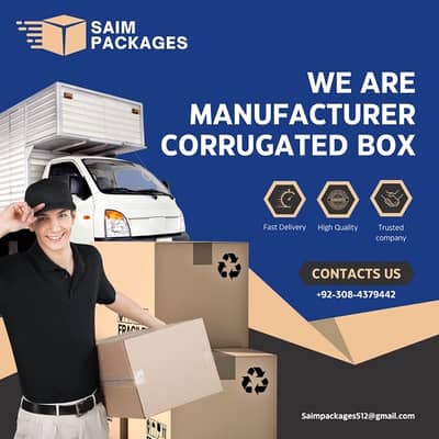 Manufacturing All Types of Boxes/Corrugated Cartons and Customized Box
