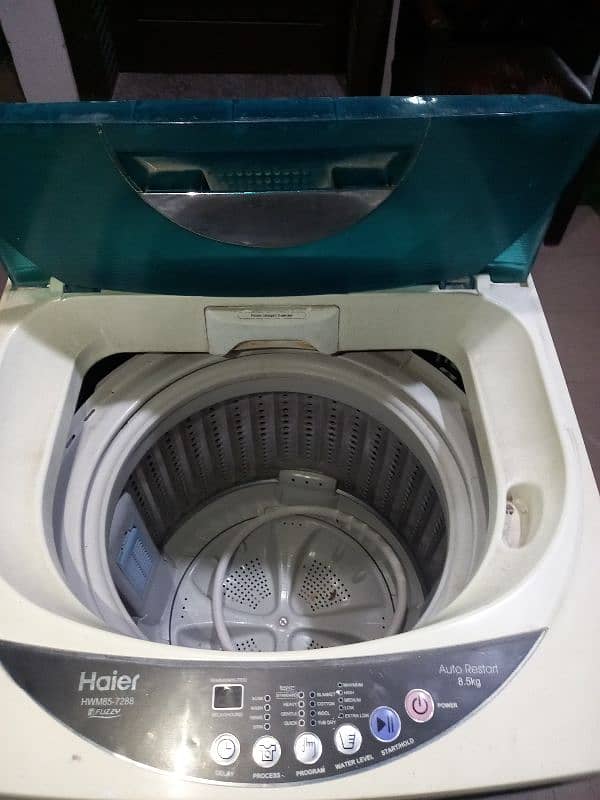 Haier Fully Automatic Washing Machine 8.5 KG 1