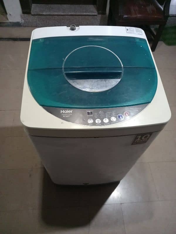 Haier Fully Automatic Washing Machine 8.5 KG 7