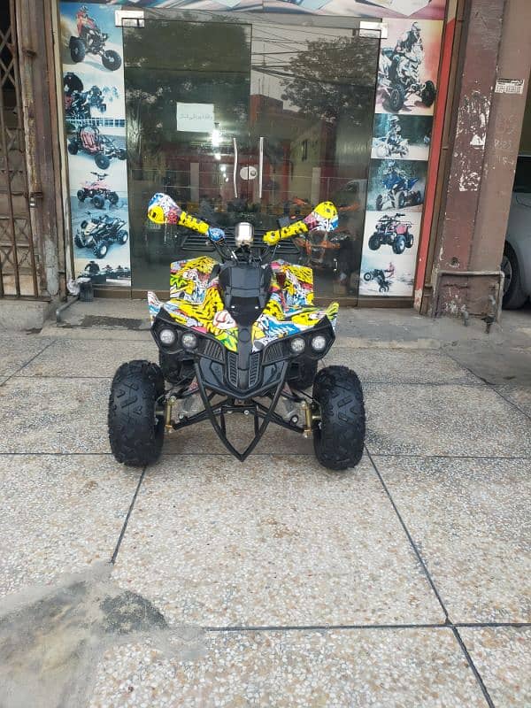 125cc Sports Raptor Auto Atv Quad Bikes Delivery In All Pakistan 4