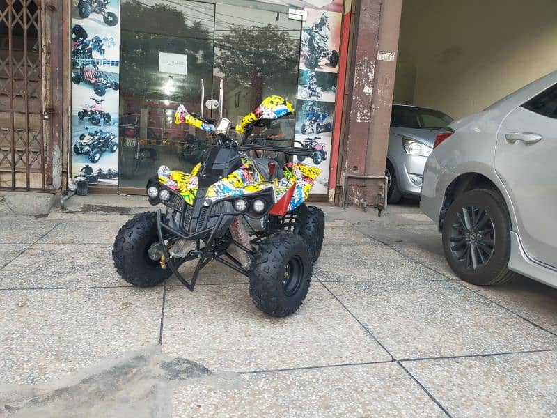 125cc Sports Raptor Auto Atv Quad Bikes Delivery In All Pakistan 6