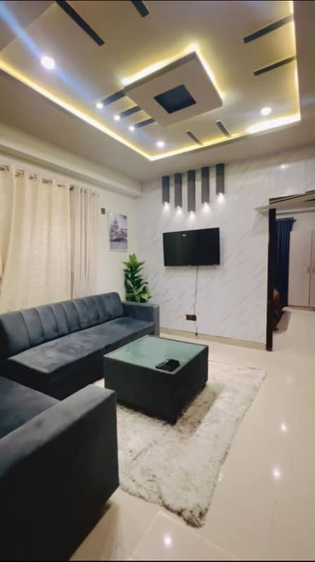 1 bed furnished apartment available for sale in gulberg green islamabad 2