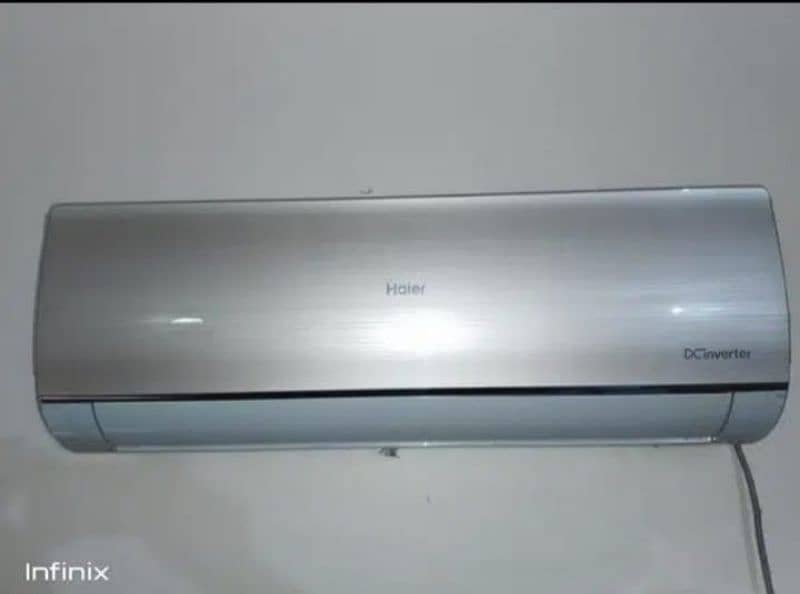 Haier 1.5 ton DC inverter heat and cool 1