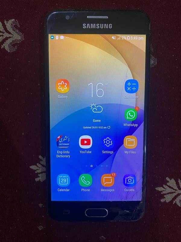 Sumsung Galaxy J5 Prime doul Sim PTA Aprov 0