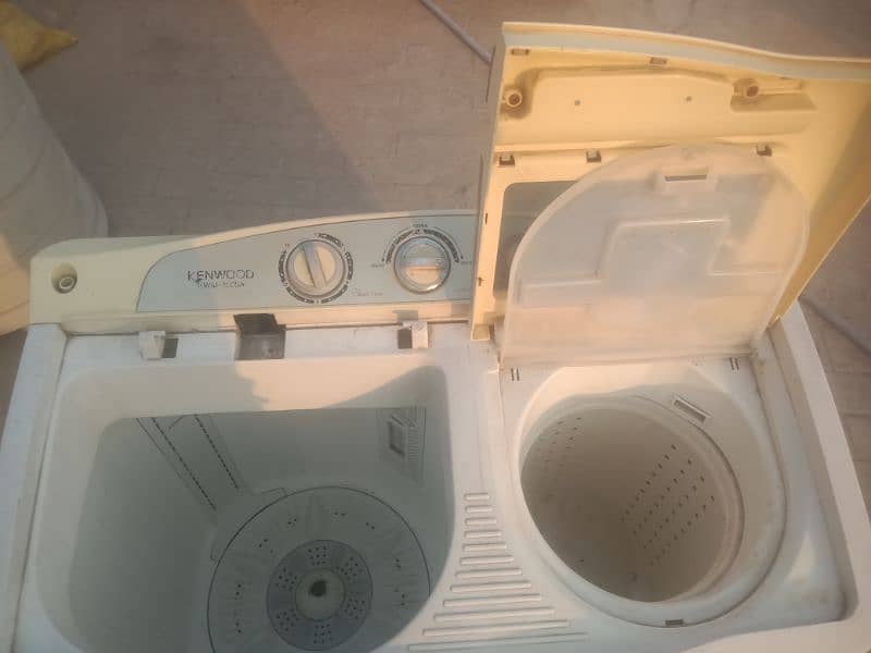 washing machine and dryer for sall & exchange available 1