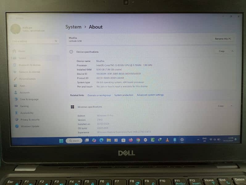 Dell Latitude 5290 Core i5 8th Gen 7