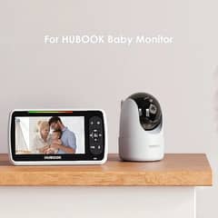 Baby Monitor with Camera and Audio, 5 Inch Display