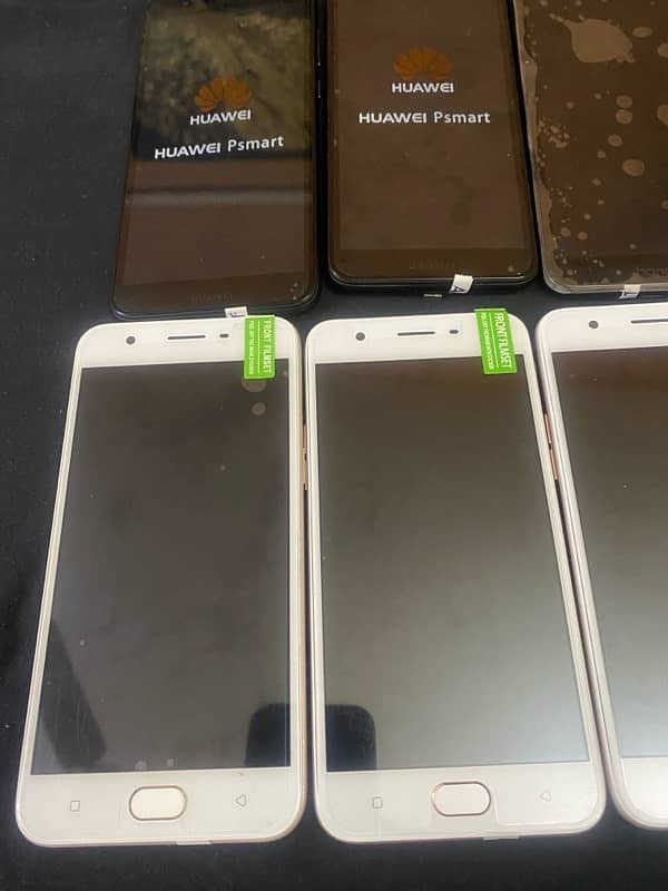 oppo a57 and huawei p smart and 9 light 1