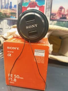 Sony 50 MM 1.8 Full Frame Lens