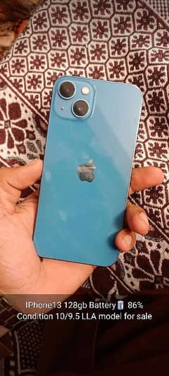 iPhone 13 jv battry health 86% fresh pice only mobile 128 gb