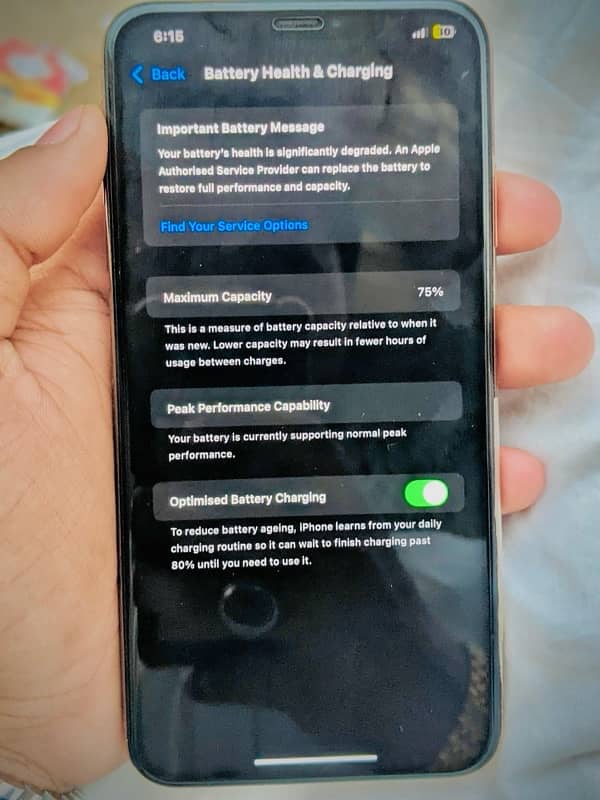 i phone xs max pta approve 256gb Gold colour 5