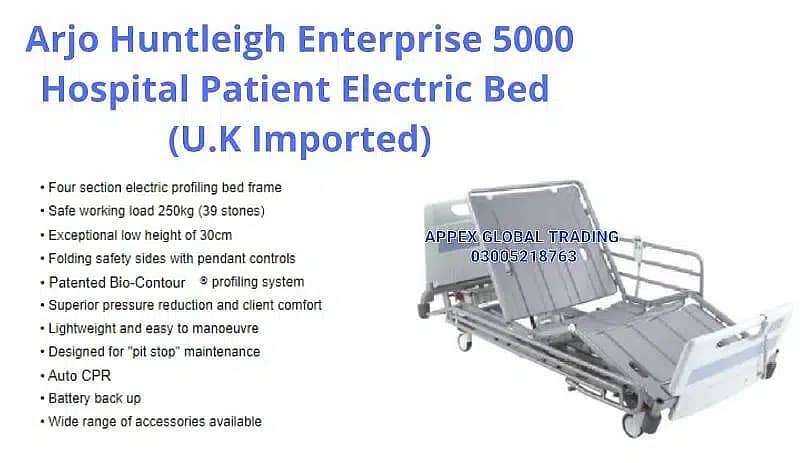 Hospital Electric Patient ICU Bed Full Featured at Best Price 8