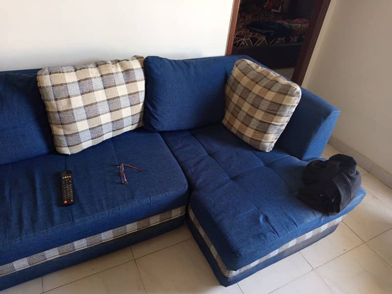 L shape sofa new condition 5 seater 1