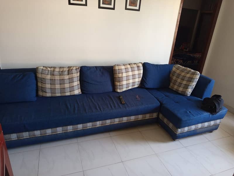 L shape sofa new condition 5 seater 3