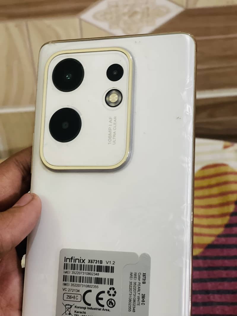 Infinix Zero 30 10 by 10 condition with full accessries 0