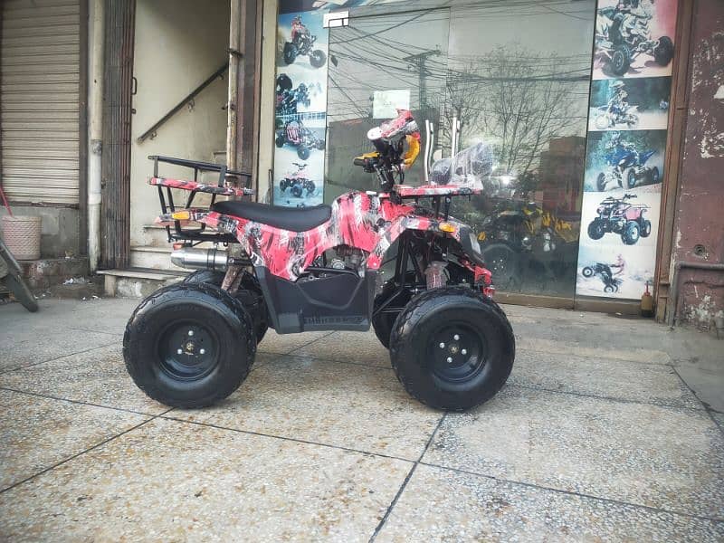 Latest 125cc Sports Hunter Jeep Atv Quad Bikes Delivery In All Pak 1