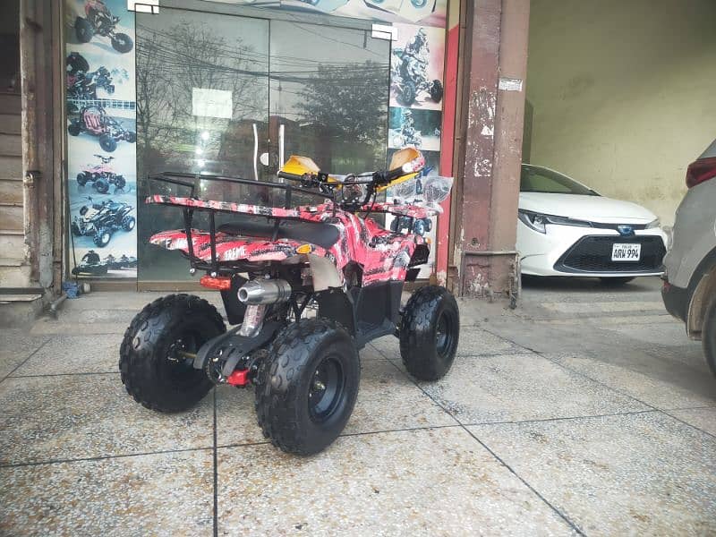 Latest 125cc Sports Hunter Jeep Atv Quad Bikes Delivery In All Pak 5