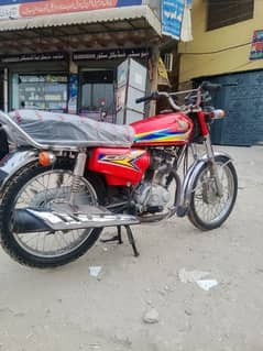 Honda 125 lush bik