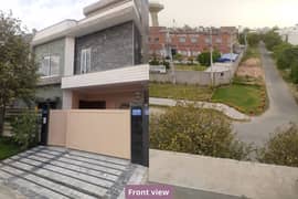 Newly built 10 marla ground floor in Wapda city canal road