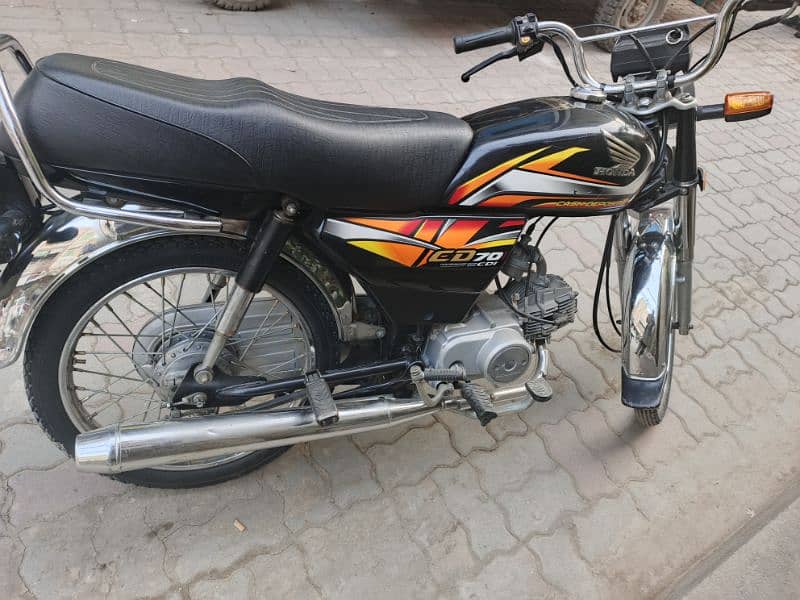 Honda CD 70 2022 model bike, see pics good condition motorcycle 1