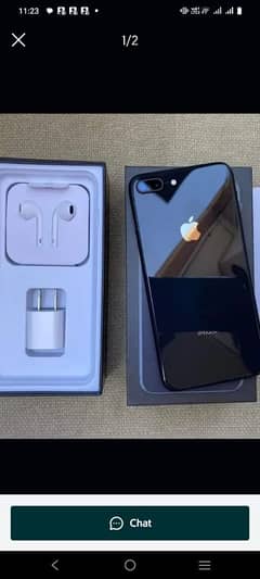 iphone 8 plus 256GB full box WhatsApp number 03267720525