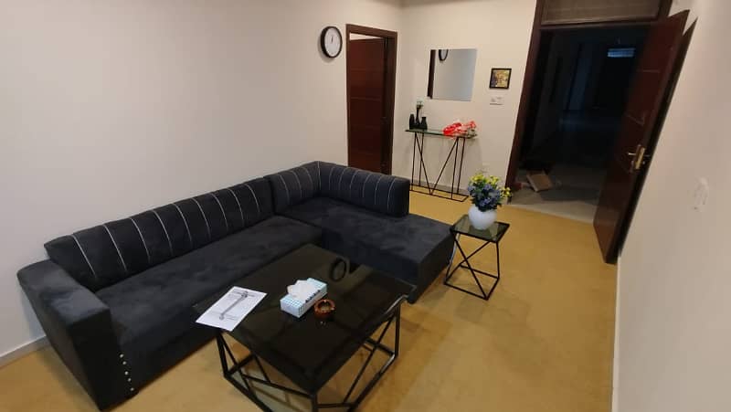 1 bed furnished apartment available for rent in gulberg green islamabad 2