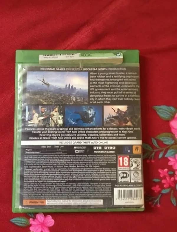 Xbox One GTA 5 Disk 2