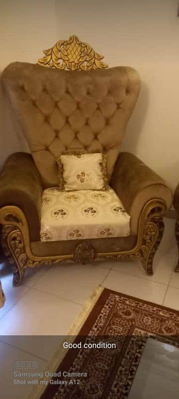 Sofa set with 3 table 2