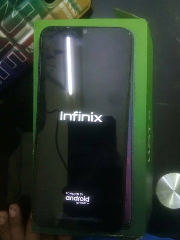 infinix hot 8 lite 2 ram 32 Gb product is used condition cover free 6