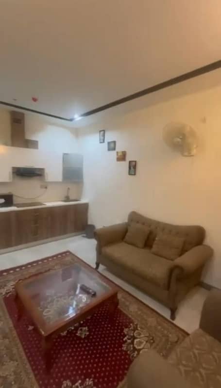 1 bed furnished apartment available for rent in gulberg green islamabad 3