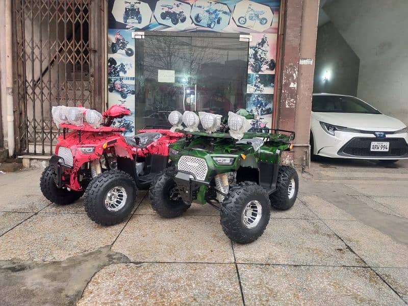 Off Road 150cc Sports Allowy Rims Atv Quad Bikes Delivery In All Pak 3