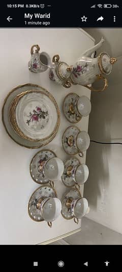 antique tea set